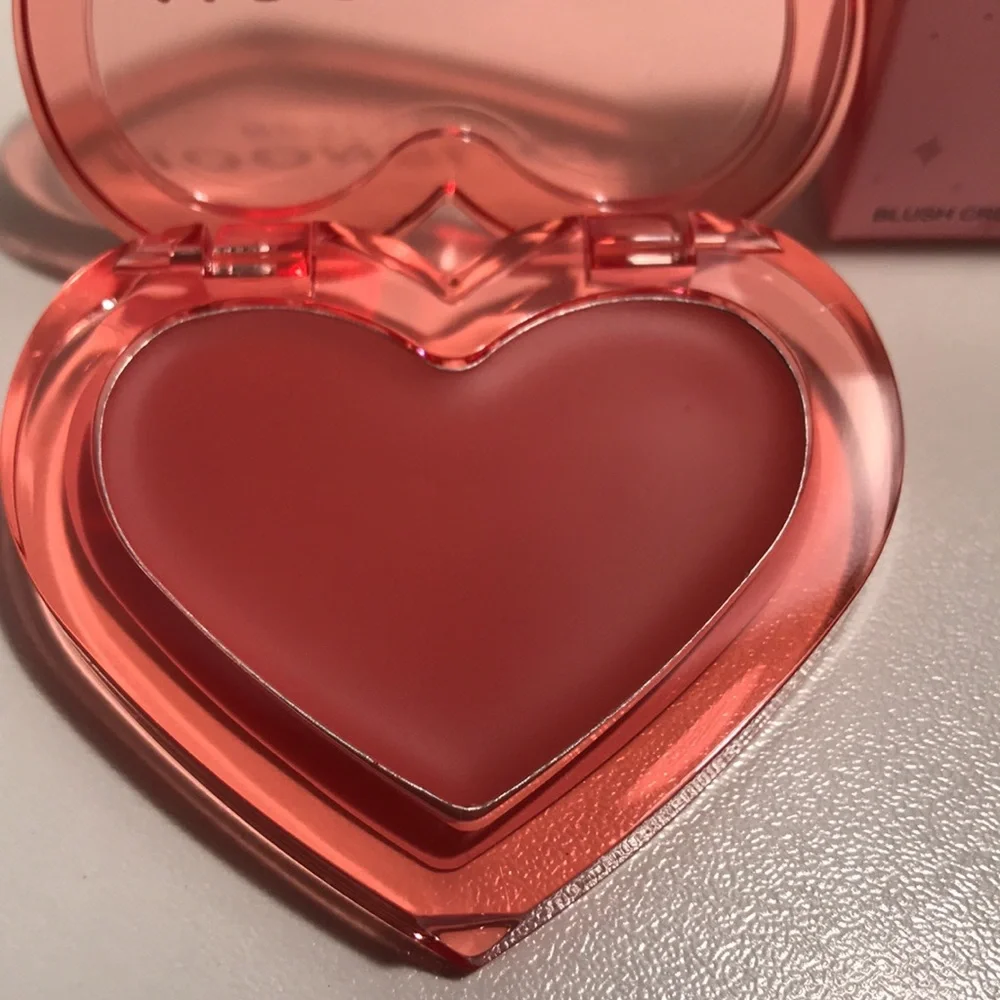 Moonslice Beauty Blush Cream in “Cutie Pie” (Coral Pink) new